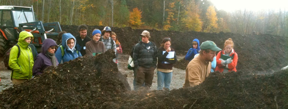 Teaching students about the qualities of compost